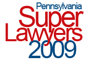 PA Super Lawyer 2009