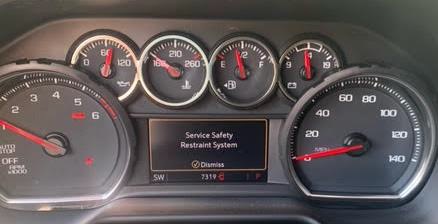 2023 Chevy Tahoe Airbag Light Defect - Hawaii Lemon Law
