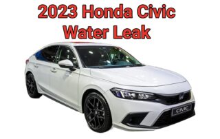 2023 Honda Civic Water Leak
