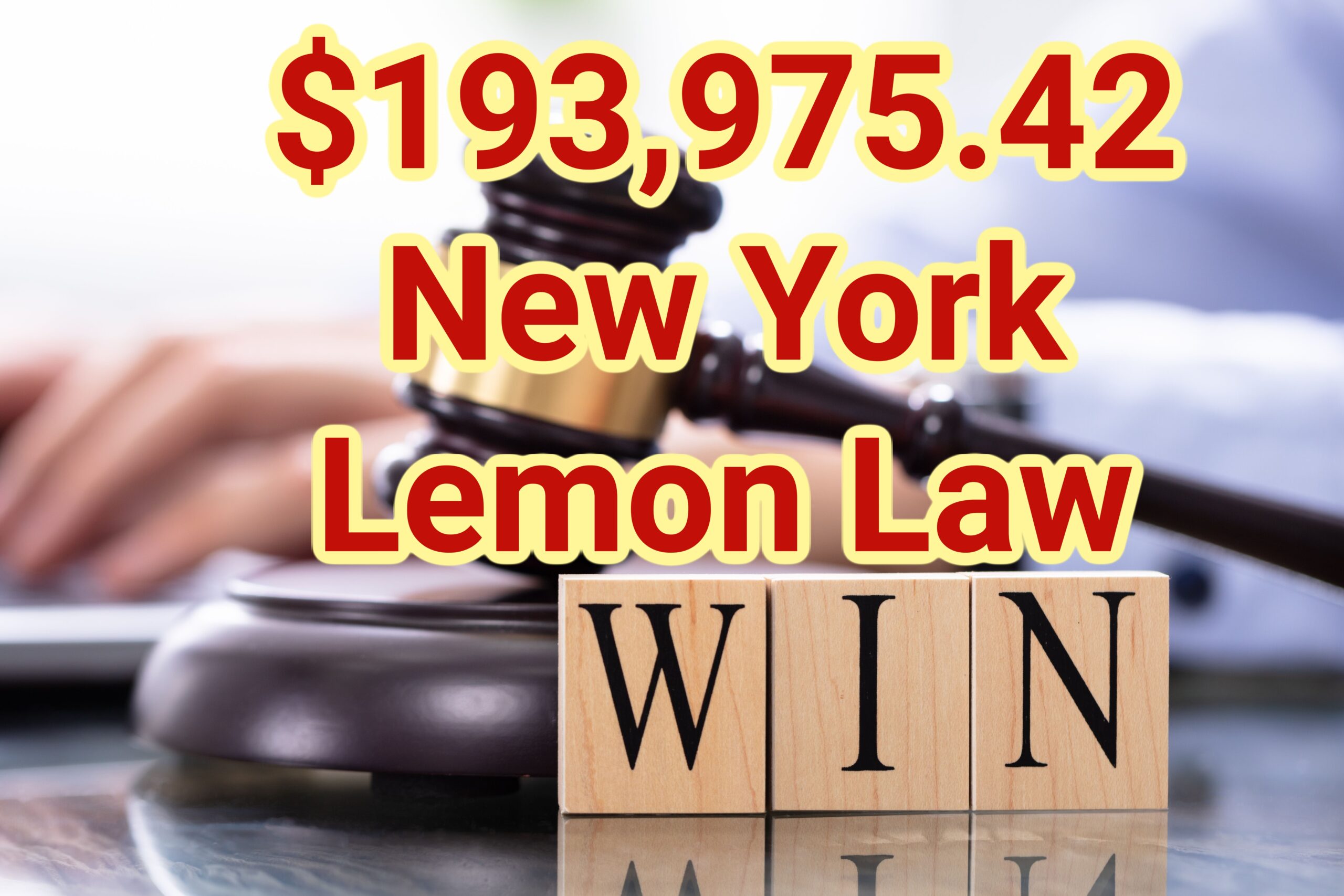 New York Lemon Law Win