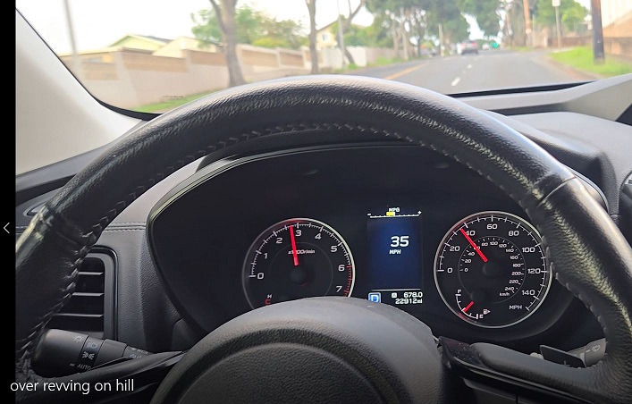 Over Revving - 2022 Subaru Ascent