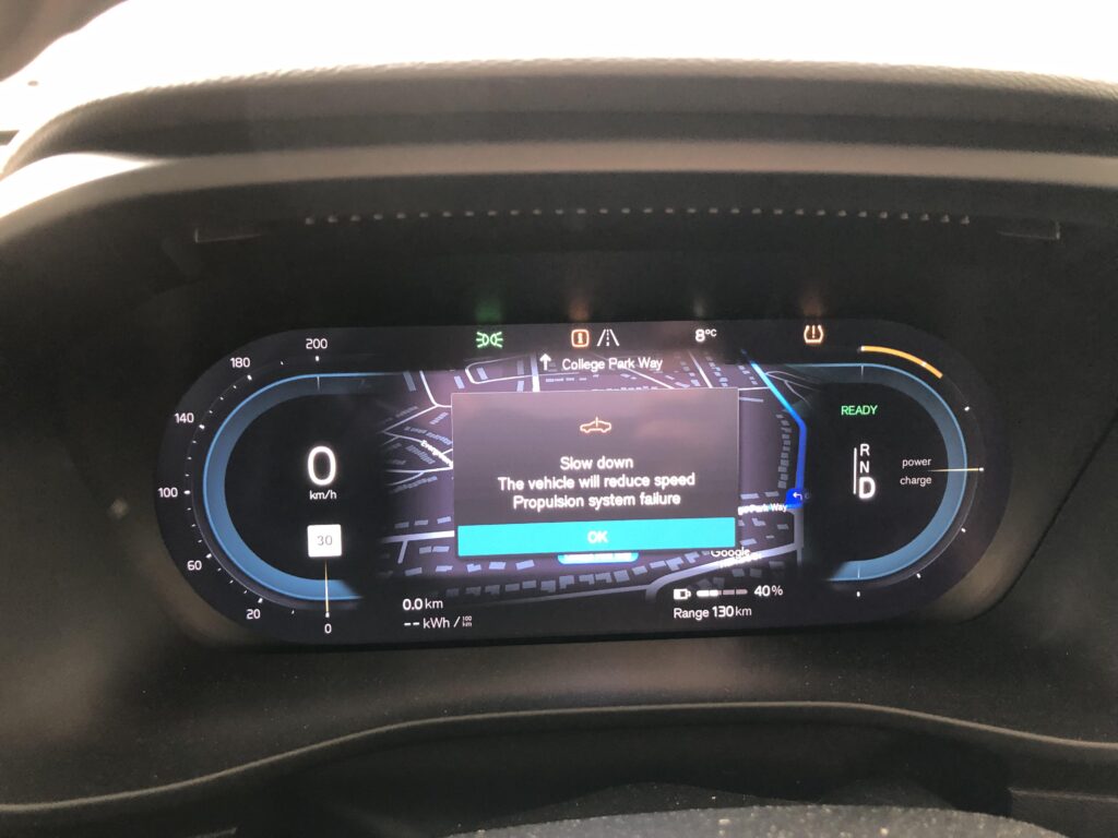 volvo xc40 propulsion-system-failure